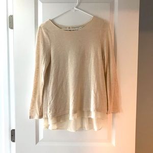 Cream Blouse